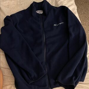 Champion Full Zip Fleece Track Jacket